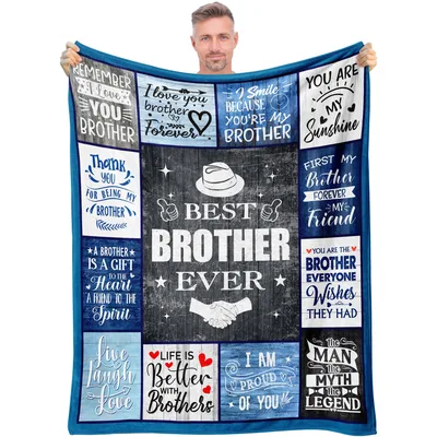Remember I Love You Brother Blanket for Your Best Guy