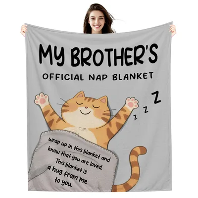 Funny Brother Nap Blanket for a Cozy Gift