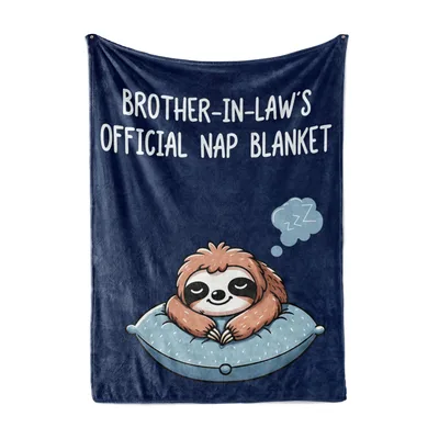 Official Nap Sloth Blanket for the Brother-in-Law Who Loves to Rest