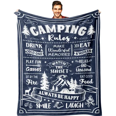 Outdoor Adventure Blanket: Camping Rules for Your Next Trip