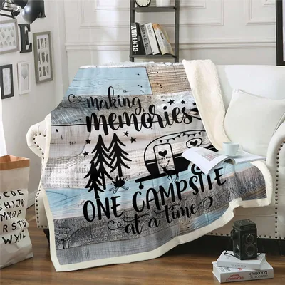 Making Memories One Campsite at a Time Blanket