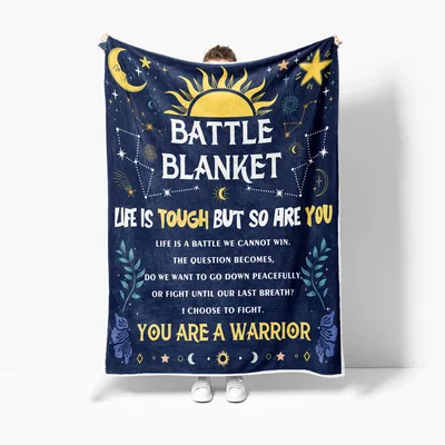 Tough Times Blanket for a Fighter Who Keeps Going