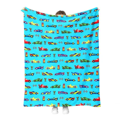 Race Car Blanket for Speed-Loving Fans of Every Age