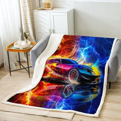 Fire and Ice Sports Blanket: A High-Voltage Race Car Design