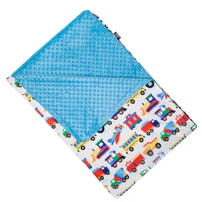 Trains Planes and Trucks Blanket for Young Transport Enthusiasts