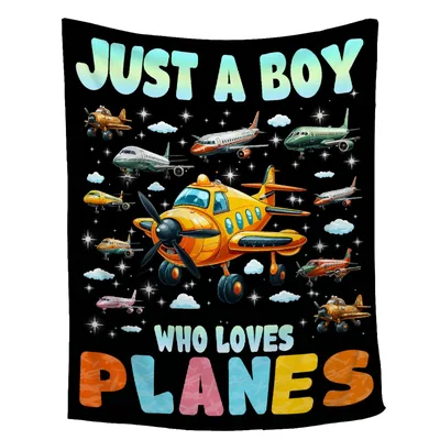 Just a Boy Blanket: A Design for Aviation Enthusiasts