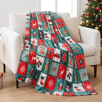 Blanket Calendar for Christmas Countdown Lovers