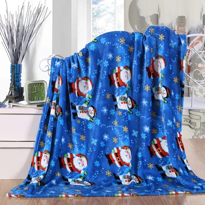 Christmas Santa Blanket for Cozy Winter Nights