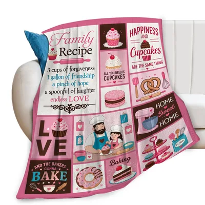 Family Recipe Blanket: Baking Love Into Every Fold