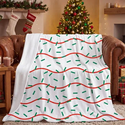 Christmas Tree Cake Blanket for Holiday Cozy Nights