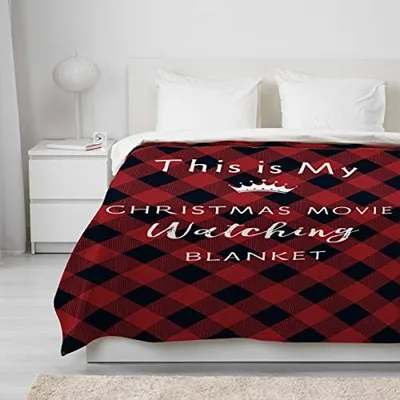 This Is My Movie Watching Blanket: Festive Holiday Design