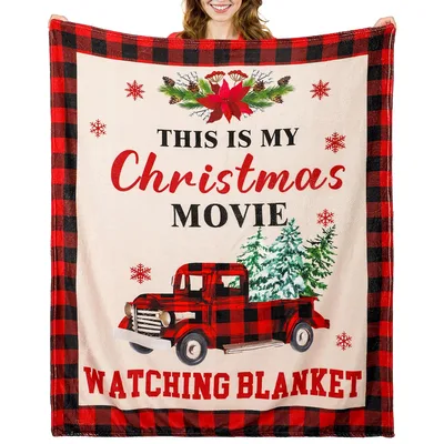 This Is My Christmas Blanket: Vintage Truck Holiday Design