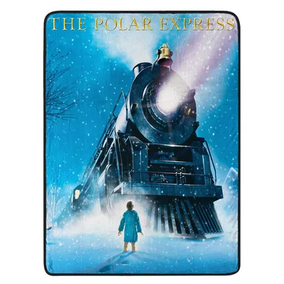Christmas Train Engine Snow Blanket: The Polar Express Artwork
