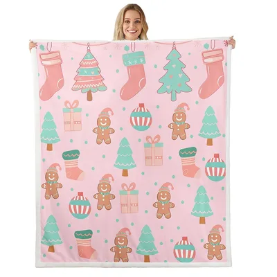 Christmas Socks and Gingerbread Blanket: Festive Holiday Design