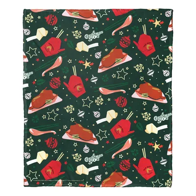 Leg Lamp Christmas Pattern Blanket: A Festive Holiday Throw Design