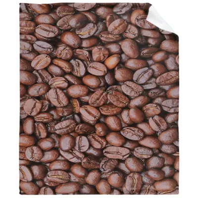 Roasted Coffee Beans Blanket for Coffee Lovers