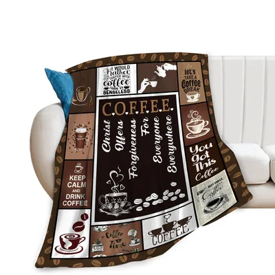 I Would Rather Suffer Blanket for Coffee Lovers