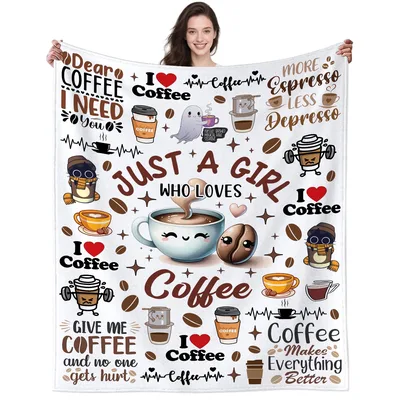 Dear Coffee I Need Blanket for Coffee Lovers