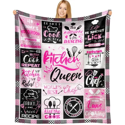 Kitchen Queen Blanket for the Cook in Your Life