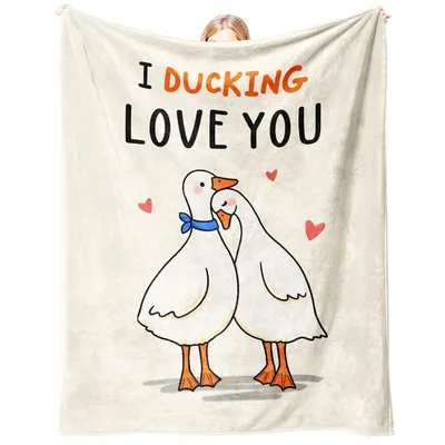 Love Ducks Blanket: A Cozy Pun for Your Favorite Person