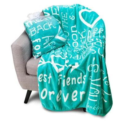 Best Friends Forever Words Blanket No. 2