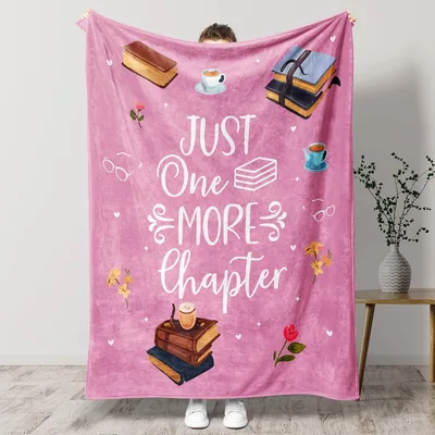 Just One More Chapter Blanket No. 2