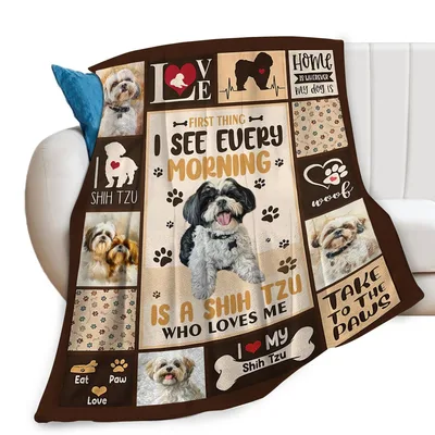Shih Tzu Blanket