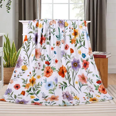 Wildflower Bouquet Botanical Blanket