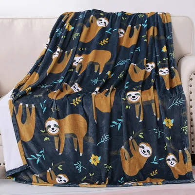 Cute Sloth Blanket for Cozy Lounging Days