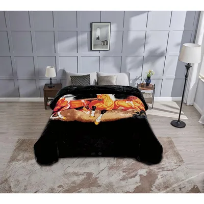 Wild Horses Blanket for Animal Lovers and Cozy Bedrooms