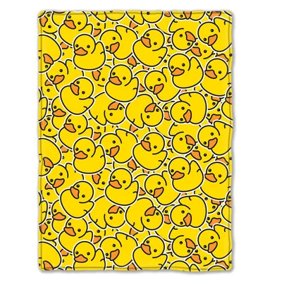 Rubber Ducky Blanket: A Pile of Yellow Ducks