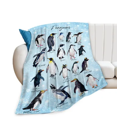 Penguin Species Blanket: A Penguin Chart to Snuggle Under