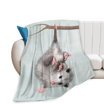 Hanging Opossum Blanket for Animal Lovers