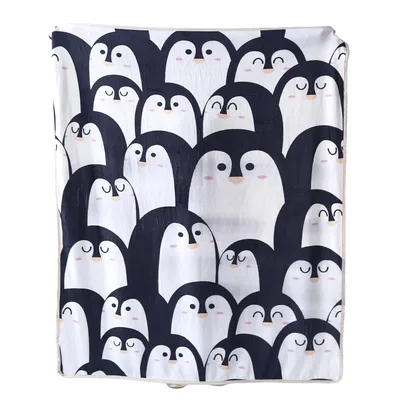 Penguin Crowd Blanket: A Cozy Pile of Penguins