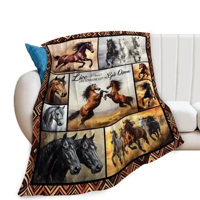 Live Like Someone Blanket: Horses in Western Art