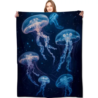 Jellyfish Ocean Blanket for Sea Lovers and Dreamers