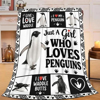 Waddle Penguin Blanket for Penguin Lovers Everywhere
