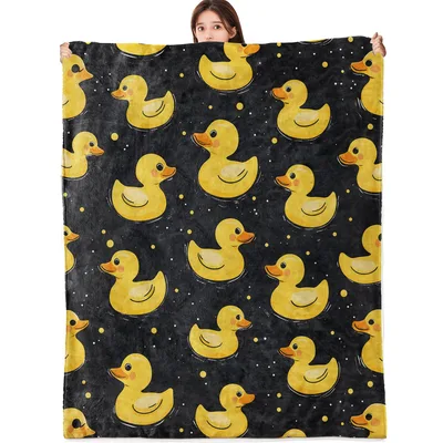 Midnight Duck Pond Blanket for Cozy Nights and Gifts