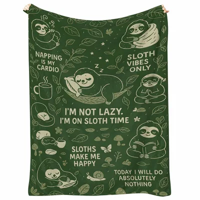 Napping Is My Cardio Blanket for Sloth Lovers