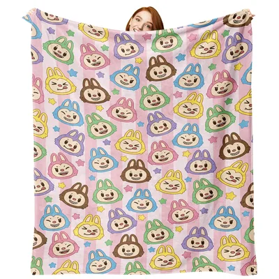Cute Monster Stars Pattern Blanket No. 2