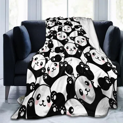 Cute Panda Pattern Blanket No. 2