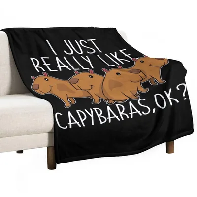 I Just Really Blanket Capybara Lovers