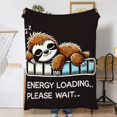 Sleeping Sloth Energy Loading Blanket for Slow Days