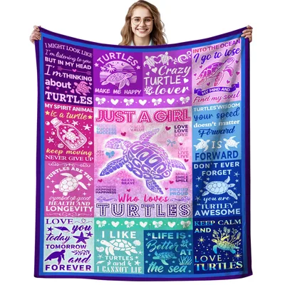 Just a Girl Blanket: A Patchwork Design for Turtle Lovers