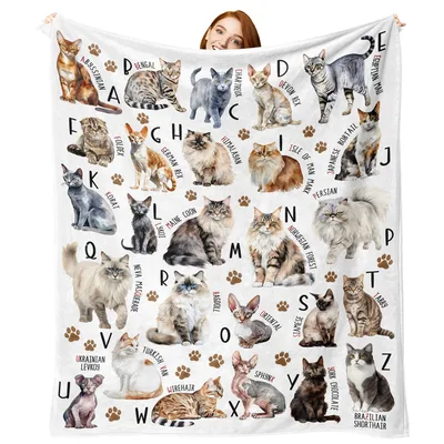Cat Breeds Alphabet Blanket: A Complete Guide to Feline Letters