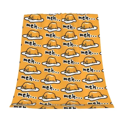Lazy Egg Meh Pattern Blanket: A Cozy Design for Relaxed Mornings