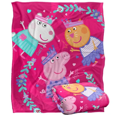 Cartoon Pig Friends Candy Blanket