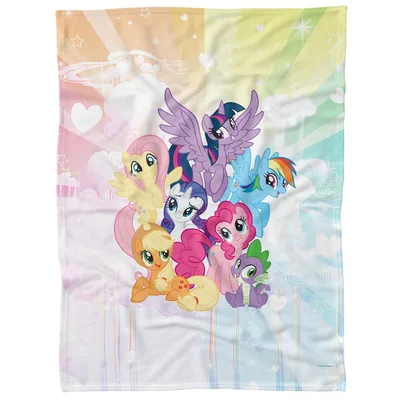 Pastel Blanket: A Group of Friends in Soft Colors