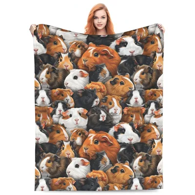 Guinea Pigs Pattern Blanket: A Cute Guinea Pig Design for Pet Lovers