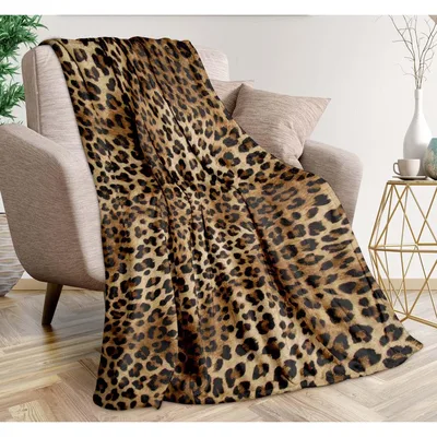 Leopard Print Pattern Blanket No. 23
